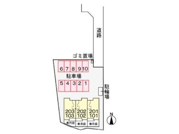 プリムラ　カーサの物件外観写真